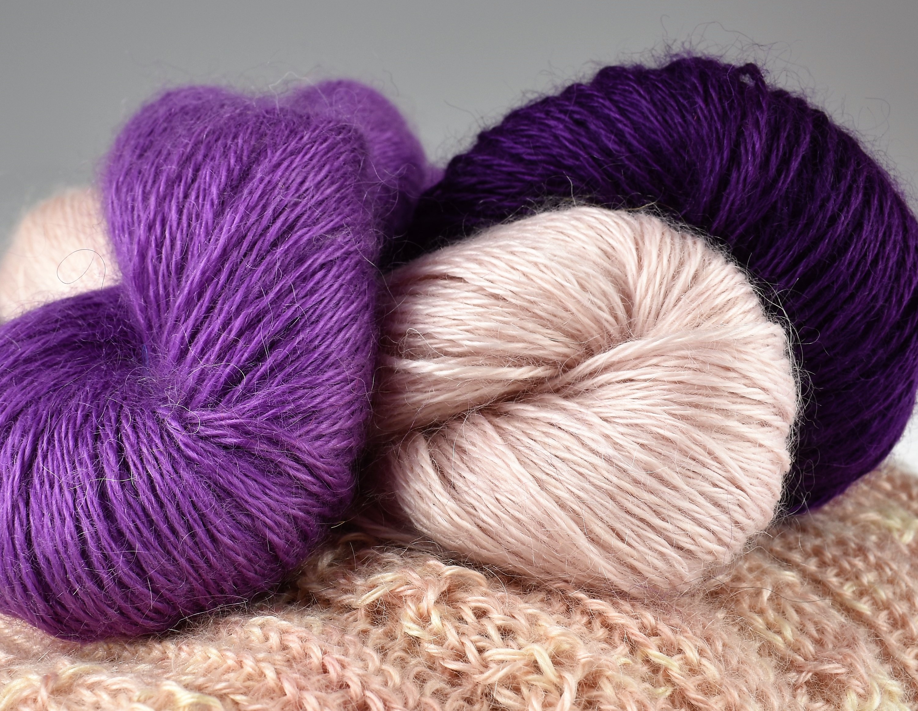 kid mohair yarn